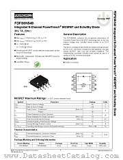 FDFS6N548 datasheet pdf Fairchild Semiconductor