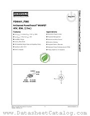 FDI8441_F085 datasheet pdf Fairchild Semiconductor