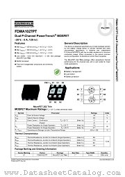FDMA1027PT datasheet pdf Fairchild Semiconductor