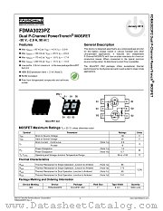 FDMA3023PZ datasheet pdf Fairchild Semiconductor
