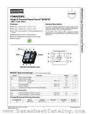 FDMA520PZ datasheet pdf Fairchild Semiconductor