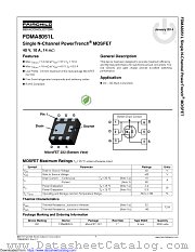 FDMA8051L datasheet pdf Fairchild Semiconductor