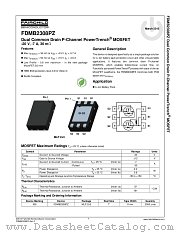 FDMB2308PZ datasheet pdf Fairchild Semiconductor