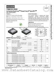 FDMC2512SDC datasheet pdf Fairchild Semiconductor