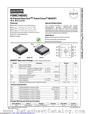 FDMC7660DC datasheet pdf Fairchild Semiconductor