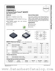 FDMC8321L datasheet pdf Fairchild Semiconductor