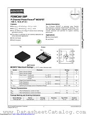 FDMC86139P datasheet pdf Fairchild Semiconductor