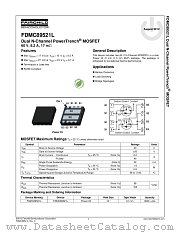 FDMC89521L datasheet pdf Fairchild Semiconductor