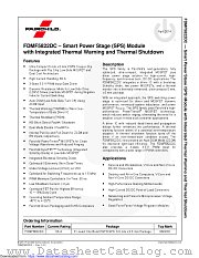 FDMF5822DC datasheet pdf Fairchild Semiconductor