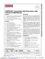 FDMF6706C datasheet pdf Fairchild Semiconductor