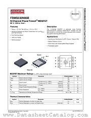 FDMS030N06B datasheet pdf Fairchild Semiconductor