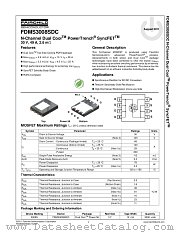 FDMS3008SDC datasheet pdf Fairchild Semiconductor