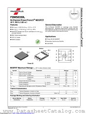 FDMS8350L datasheet pdf Fairchild Semiconductor