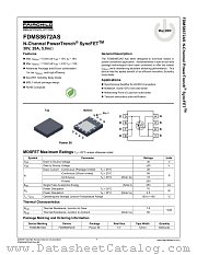 FDMS8672AS datasheet pdf Fairchild Semiconductor