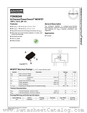 FDN86246 datasheet pdf Fairchild Semiconductor