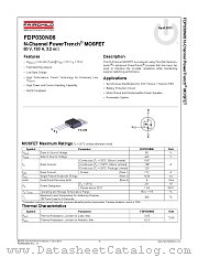 FDP030N06 datasheet pdf Fairchild Semiconductor