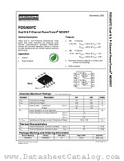 FDS4897C datasheet pdf Fairchild Semiconductor