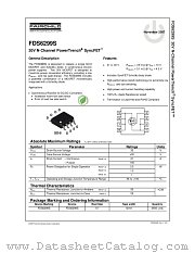 FDS6299S datasheet pdf Fairchild Semiconductor