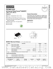 FDT86113LZ datasheet pdf Fairchild Semiconductor