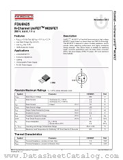FDU6N25 datasheet pdf Fairchild Semiconductor