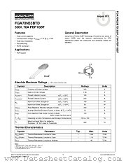 FGA70N33BTD datasheet pdf Fairchild Semiconductor
