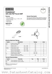 FGA90N33AT datasheet pdf Fairchild Semiconductor