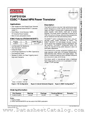 FJAFS1510A datasheet pdf Fairchild Semiconductor