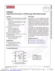 FOD8001 datasheet pdf Fairchild Semiconductor