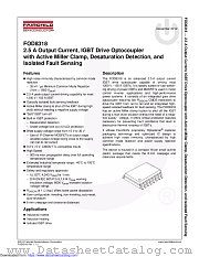 FOD8318 datasheet pdf Fairchild Semiconductor