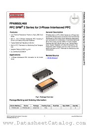 FPAM50LH60 datasheet pdf Fairchild Semiconductor