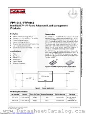 FPF1013 datasheet pdf Fairchild Semiconductor