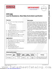 FPF1038 datasheet pdf Fairchild Semiconductor
