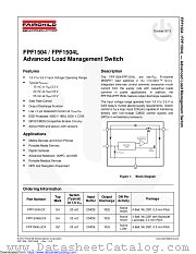 FPF1504L datasheet pdf Fairchild Semiconductor