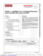 FPF2411 datasheet pdf Fairchild Semiconductor