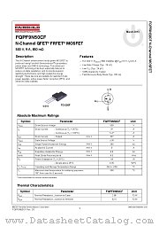 FQPF9N50CF datasheet pdf Fairchild Semiconductor