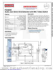 FSA8009 datasheet pdf Fairchild Semiconductor