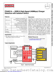 FSA831A datasheet pdf Fairchild Semiconductor