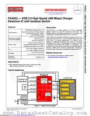 FSA832 datasheet pdf Fairchild Semiconductor