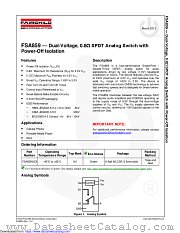FSA859 datasheet pdf Fairchild Semiconductor