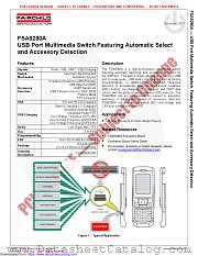 FSA9280A datasheet pdf Fairchild Semiconductor