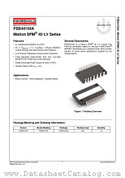 FSB44104A datasheet pdf Fairchild Semiconductor