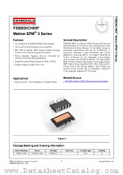FSBB30CH60F datasheet pdf Fairchild Semiconductor