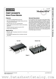 FSBF15CH60BTS datasheet pdf Fairchild Semiconductor