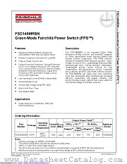 FSD146MRBN datasheet pdf Fairchild Semiconductor