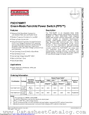 FSD176MRT datasheet pdf Fairchild Semiconductor