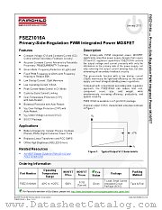 FSEZ1016A datasheet pdf Fairchild Semiconductor
