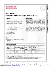 FSL126MRT datasheet pdf Fairchild Semiconductor