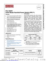FSL136HR datasheet pdf Fairchild Semiconductor
