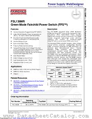 FSL136MR datasheet pdf Fairchild Semiconductor