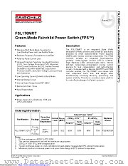 FSL176MRT datasheet pdf Fairchild Semiconductor